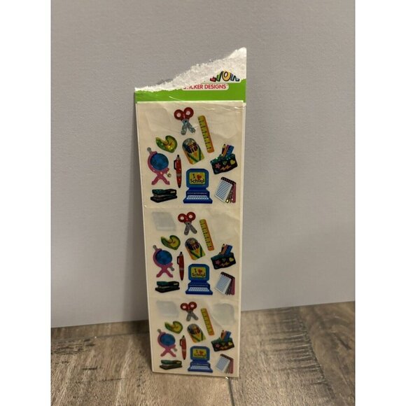 Vintage Sandylion prismatic school Stickers, Open Missing Stickers - Picture 1 of 4